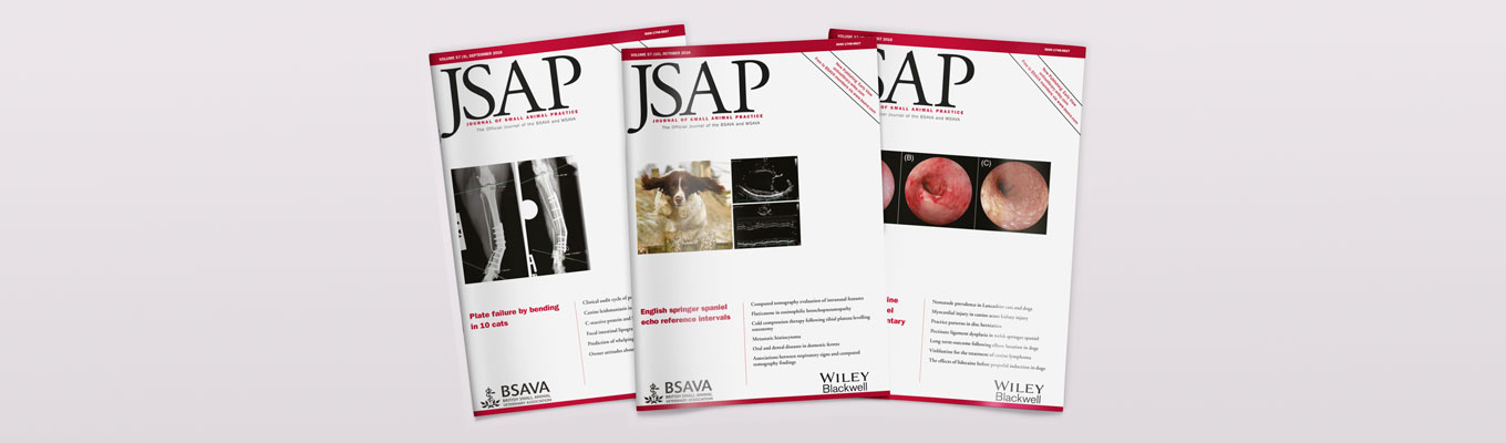 JSAP sample issues - Journal of Small Animal Practice from BSAVA