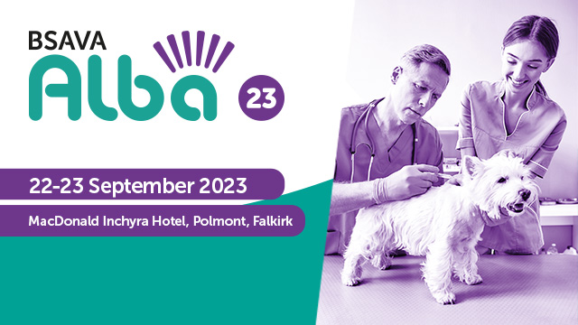 BSAVA Alba 2023 - Join us in Scotland between 22 to 23 September 2023 at MacDonald Inchyra Hotel, Polmont, Falkirk